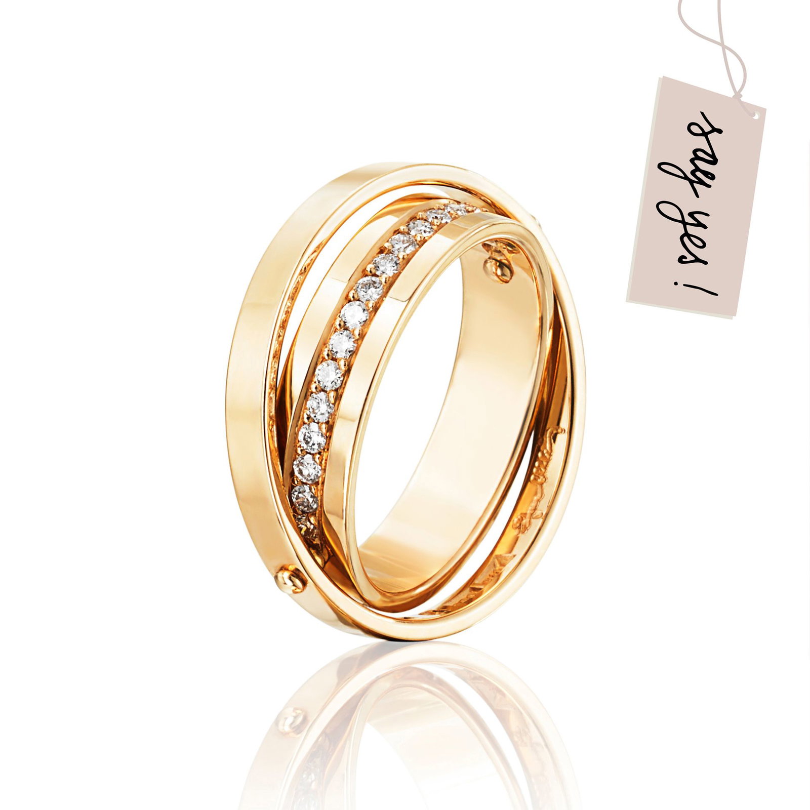 Two Of Us & Stars Ring