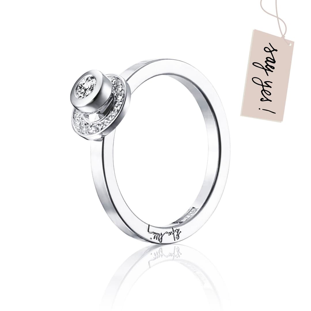 AVO Wedding Ring 0.12 ct
